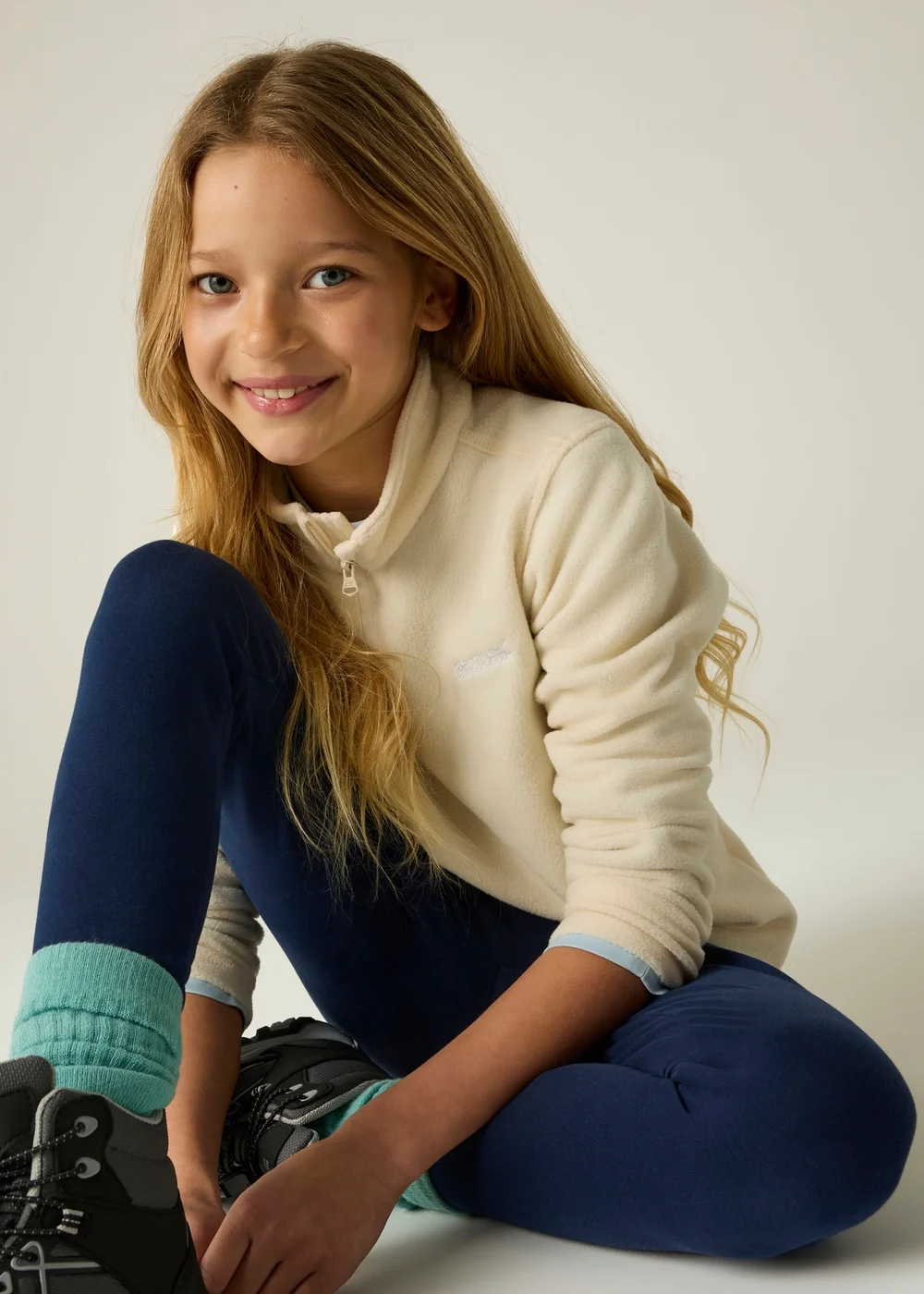 Regatta Cream Hot Shot II Soft Fleece (3-13 years) - 11-12 Yrs Image 6