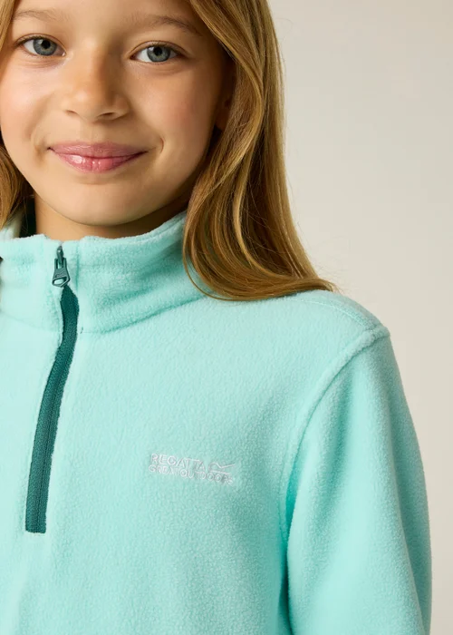 Regatta Light Blue Hot Shot II Soft Fleece (3-13 years) - 9-10 Yrs Image 4