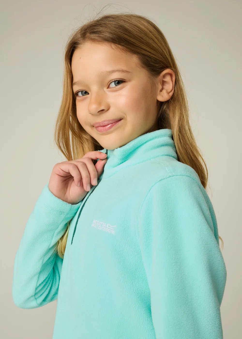 Regatta Light Blue Hot Shot II Soft Fleece (3-13 years) - 9-10 Yrs Image 5