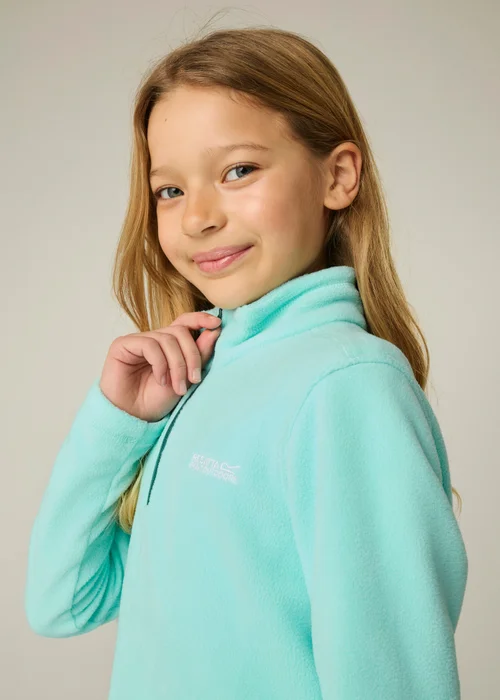 Regatta Light Blue Hot Shot II Soft Fleece (3-13 years) - 9-10 Yrs Image 5