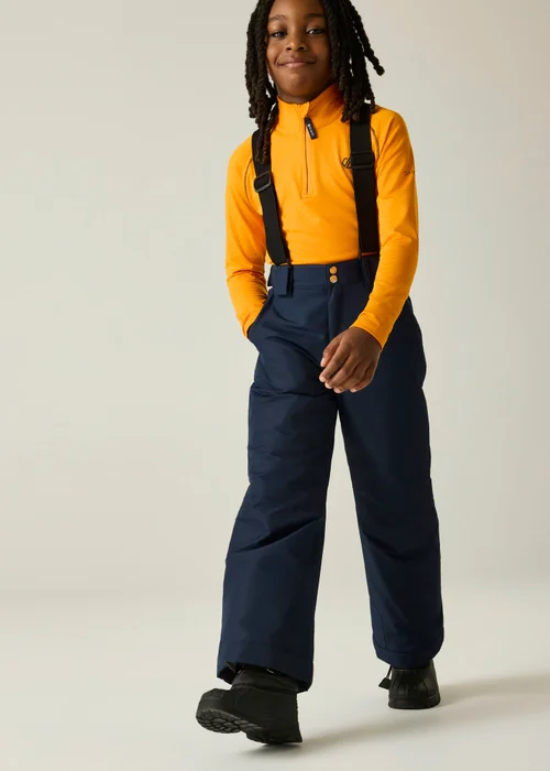 Dare 2b Navy Motive Waterproof Pant (3-13 years) - 11-12 Yrs Image 5