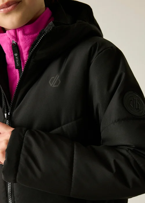 Dare 2b Black Glacier Waterproof Jacket (3-13 years) - 3-4 Yrs Image 4