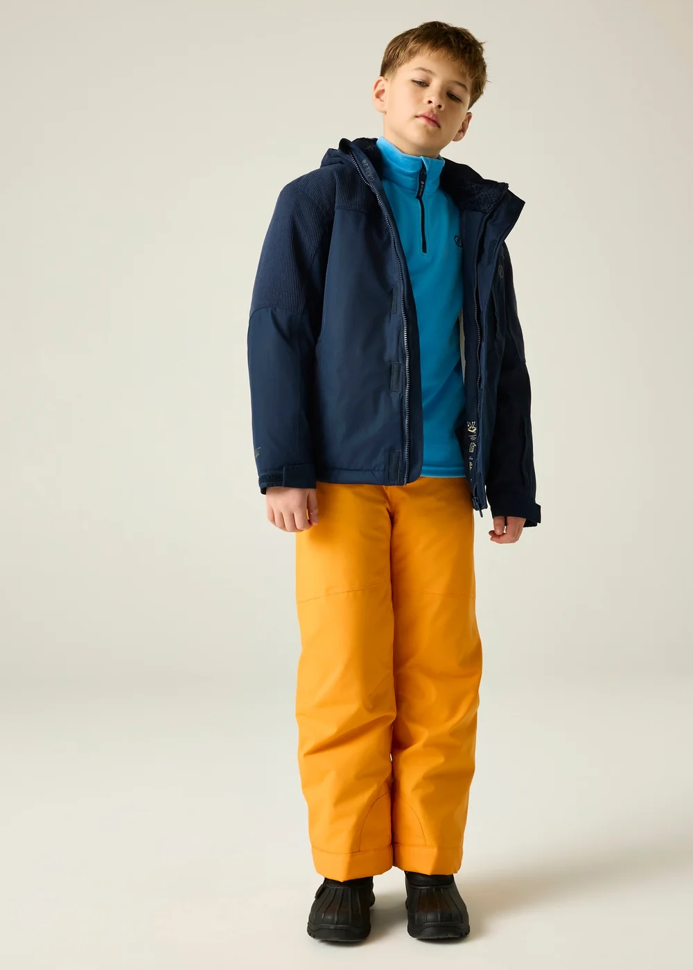 Dare 2b Navy Chill Waterproof Jacket (3-13 years) - 13 Yrs Image 3