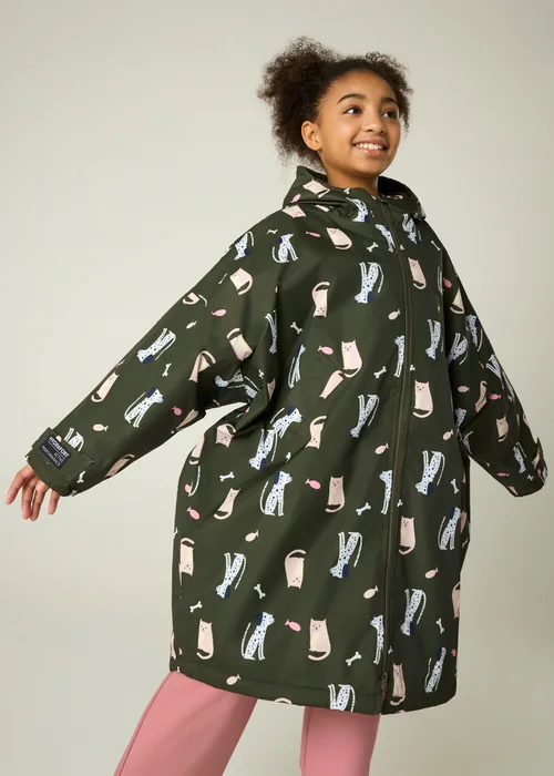 Regatta Khaki Junior Waterproof Changing Robe (3-13 years) - 9-13 Yrs Image 5