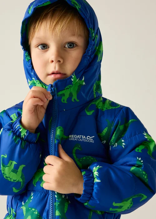 Regatta Dark Blue Penrose Waterproof Puddlesuit (6-72 months) - 2-3 Yrs Image 5