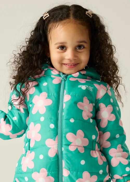 Regatta Green Penrose Waterproof Puddlesuit (6-72 months) - 5-6 Yrs Image 5
