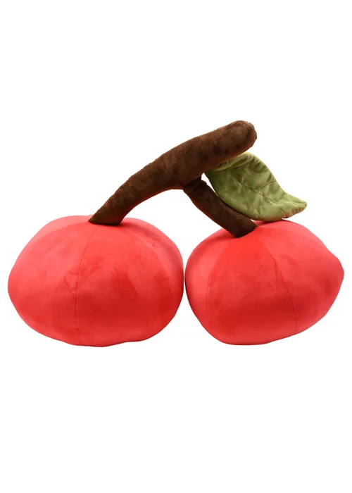 The Feel Good Club Red Plushie Pair Of Cherries - One Size Image 3