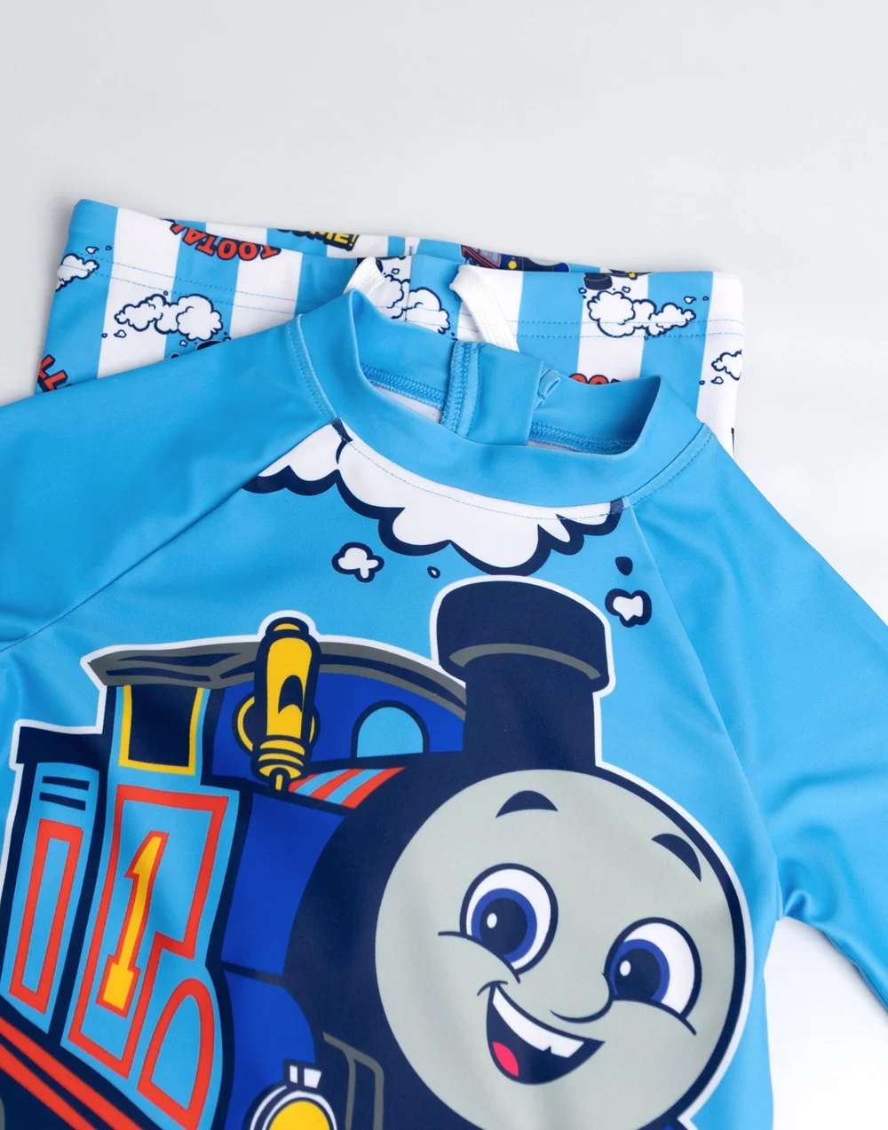 Vanilla Underground Thomas & Friends Boys Blue Totally Awesome 2 Piece Swim Set (18 Months - 6 Years) - 5-6 Yrs Image 4