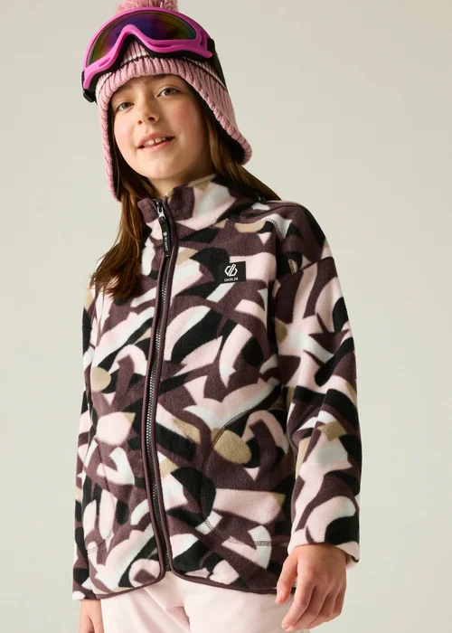 Dare 2b Burgundy Wing It Cosy Fleece (3-13 years) - 7-8 Yrs Image 4