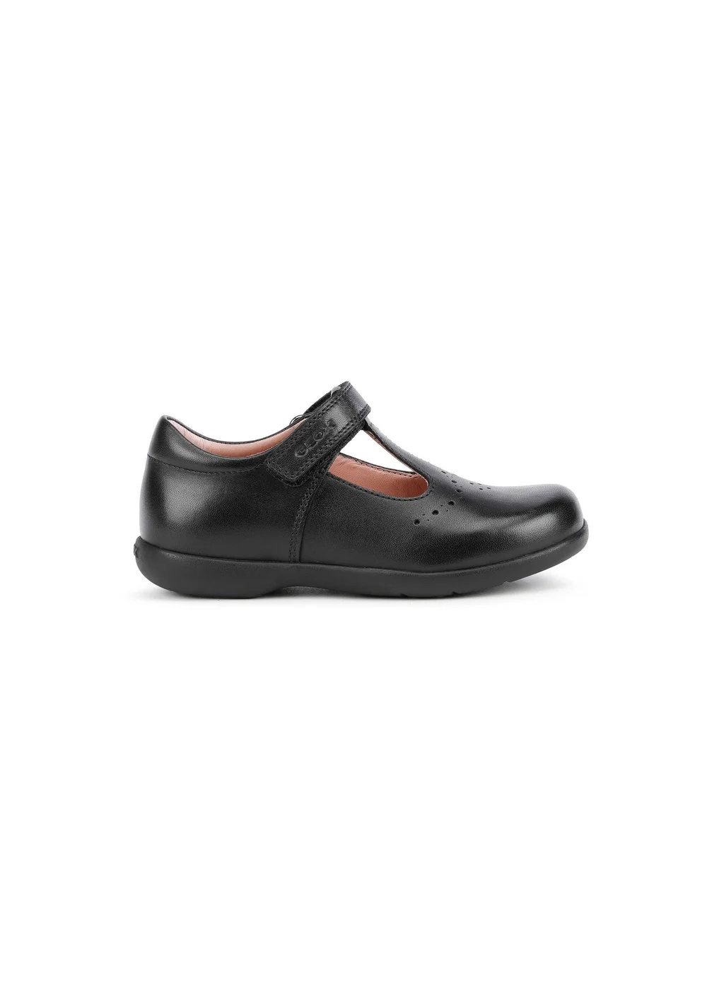 Geox Black Girls Naimara Ballerina (Younger 8.5 - 12.5) - 11.5 Infants Image 1
