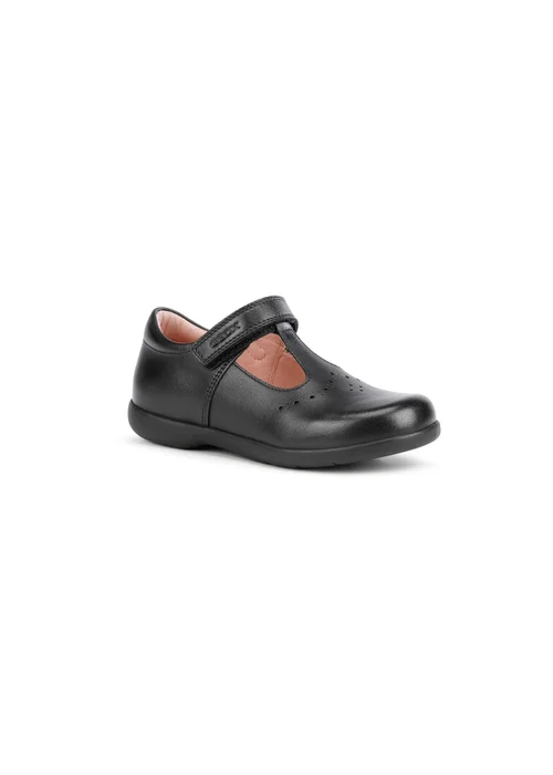Geox Black Girls Naimara Ballerina (Younger 8.5 - 12.5) - 11.5 Infants Image 2