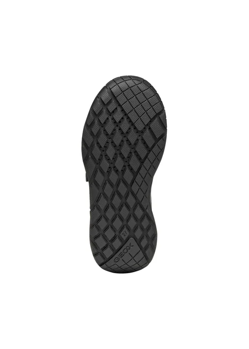 Geox Black Kids J Rann-E Sneakers (Younger 8.5 - 12.5) - 11.5 Infants Image 4