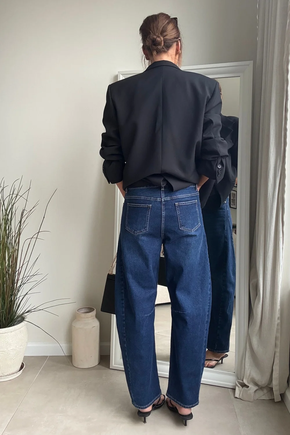 Style Cheat Blue Mid Ankle Straight-Leg High-Rise Jeans - 8 Image 4