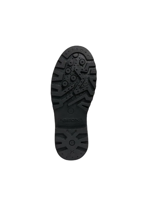 Geox Black Girls J Casey G. E Buckle Shoe (Older 6 -7) - 6 Image 4