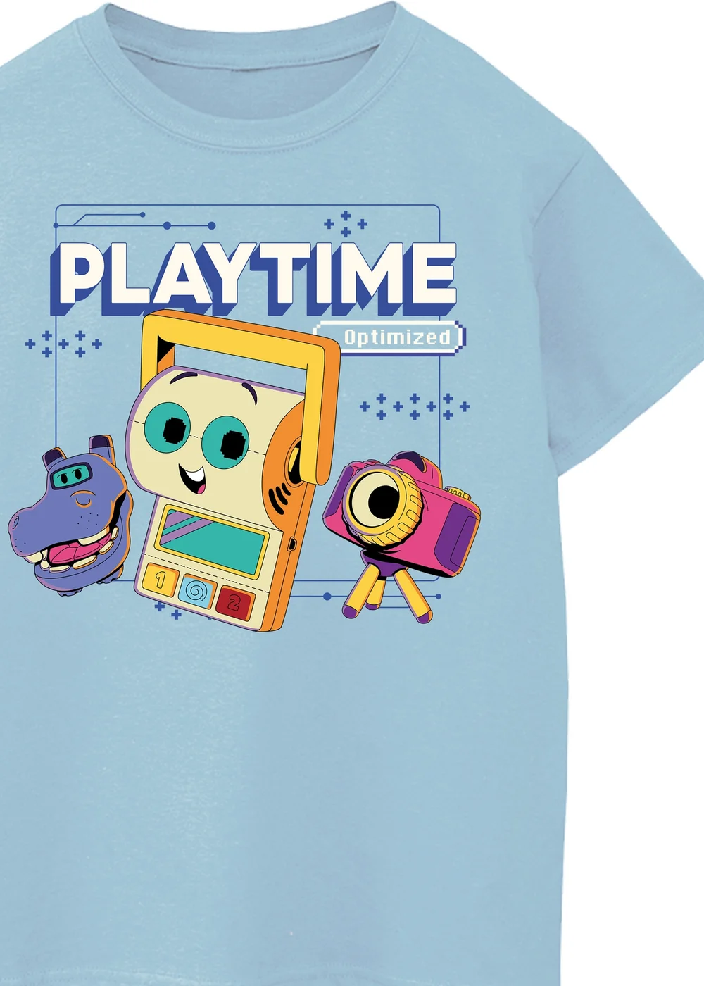 Ada & Ted Disney Toy Story Play Time Optimised Girls Baby Blue Graphic T-Shirt (3-13 Years) - 12-13 yrs Image 2