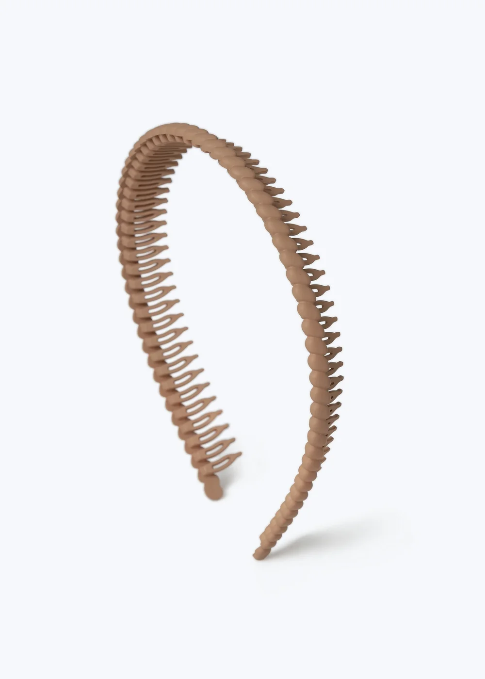 Brown Toothed Headband - One Size Image 1