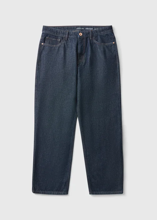 Darkwash Straight Jeans - 30 Waist Regular Image 2