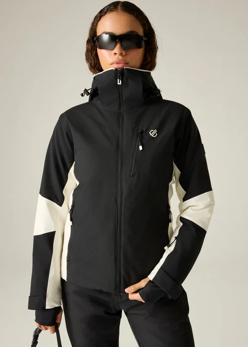 Dare 2B Black/Off White Lumi Waterproof Insulated Jacket - 8 Image 1