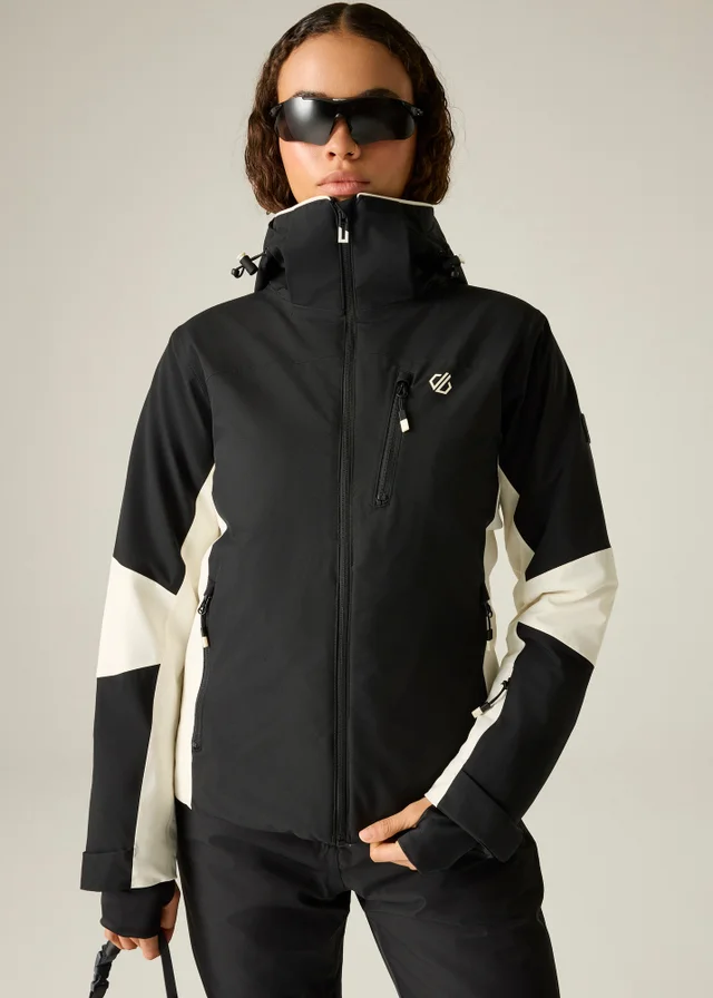 Dare 2B Black/Off White Lumi Waterproof Insulated Jacket