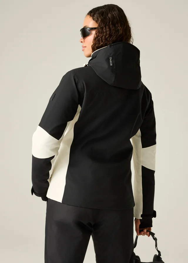 Dare 2B Black/Off White Lumi Waterproof Insulated Jacket