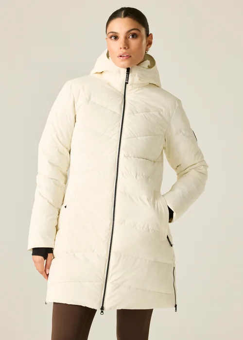 Dare 2B Beige Glacier Long Waterproof Insulated Jacket - 12 Image 4