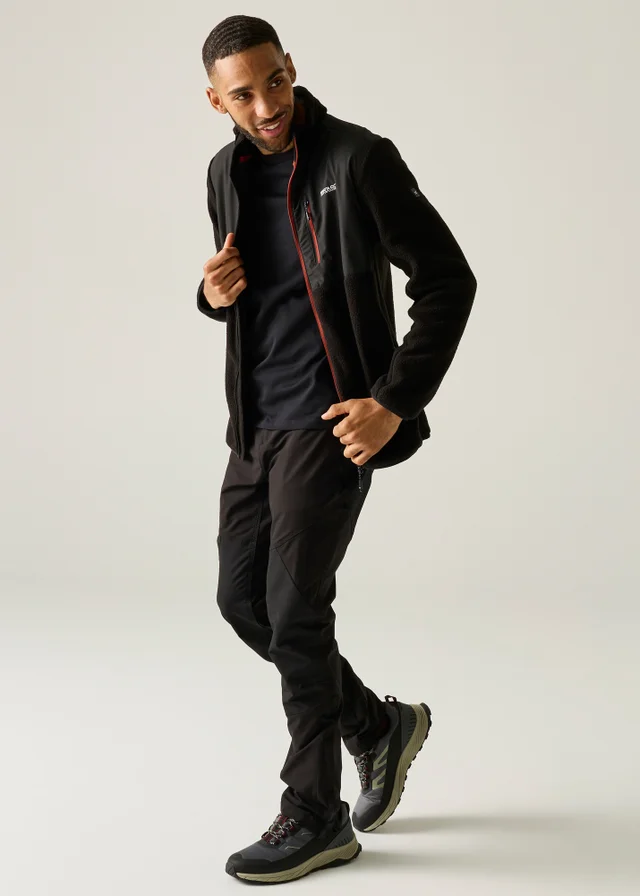 Regatta Black Morran W/R Water-Repellant Fleece