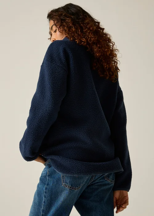 Regatta Navy Frankie Borg Longline Soft Fleece - 16 Image 2