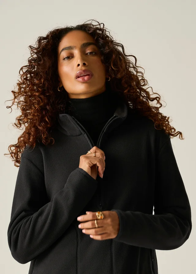 Regatta Black Frankie Half Zip Warm Fleece