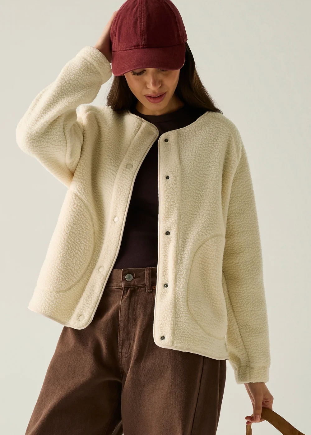 Regatta Cream Lea Lightweight Fleece - 12 Image 1