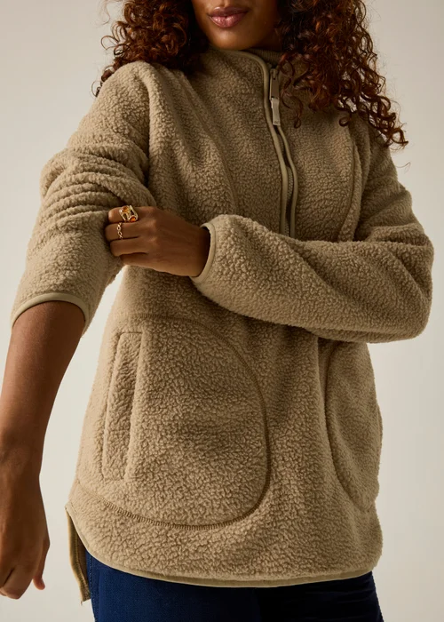 Regatta Beige Frankie Borg Longline Soft Fleece - 20 Image 5
