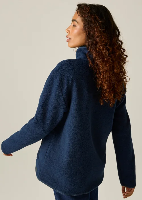 Regatta Navy Frankie Borg Full Zip Comfy Fleece - 10 Image 4