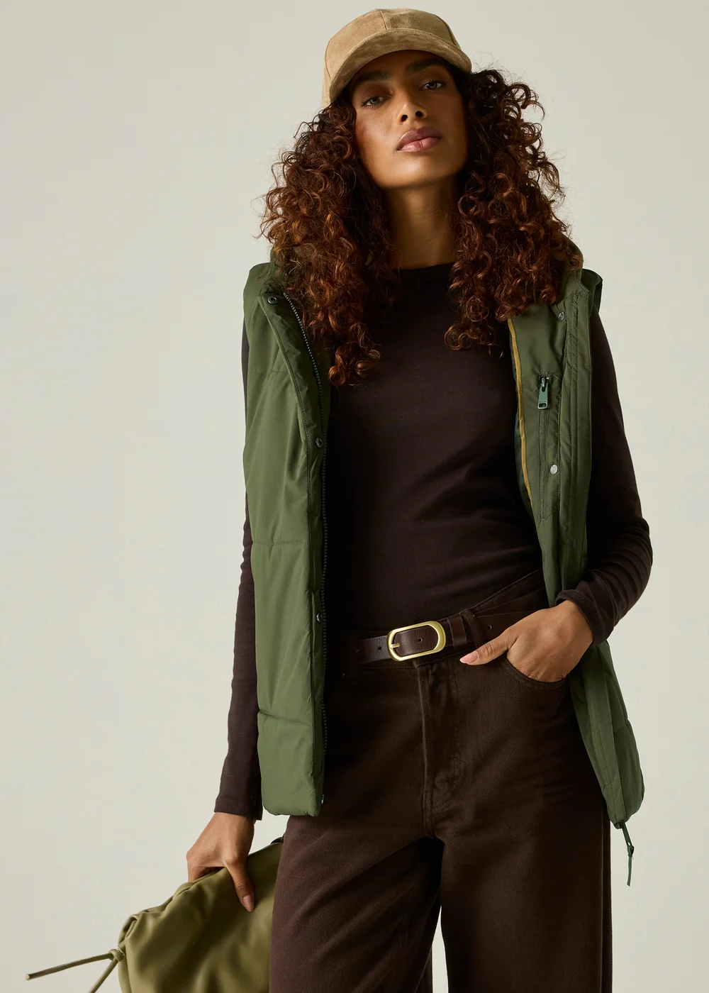 Regatta Khaki Nehiala Warmloft Insulated Bodywarmer - 8 Image 2