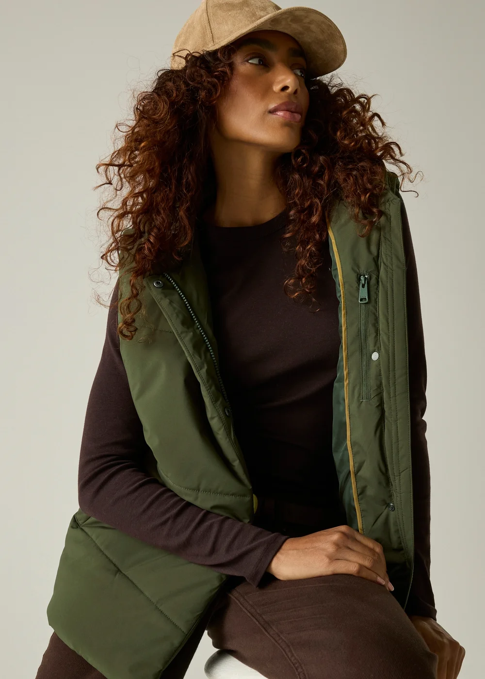 Regatta Khaki Nehiala Warmloft Insulated Bodywarmer - 8 Image 5