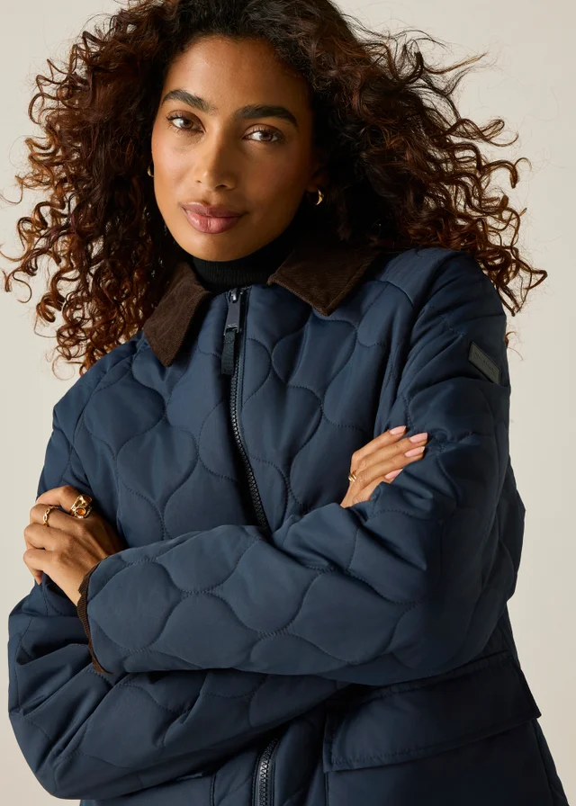 Regatta Navy Amira Quilted Jacket