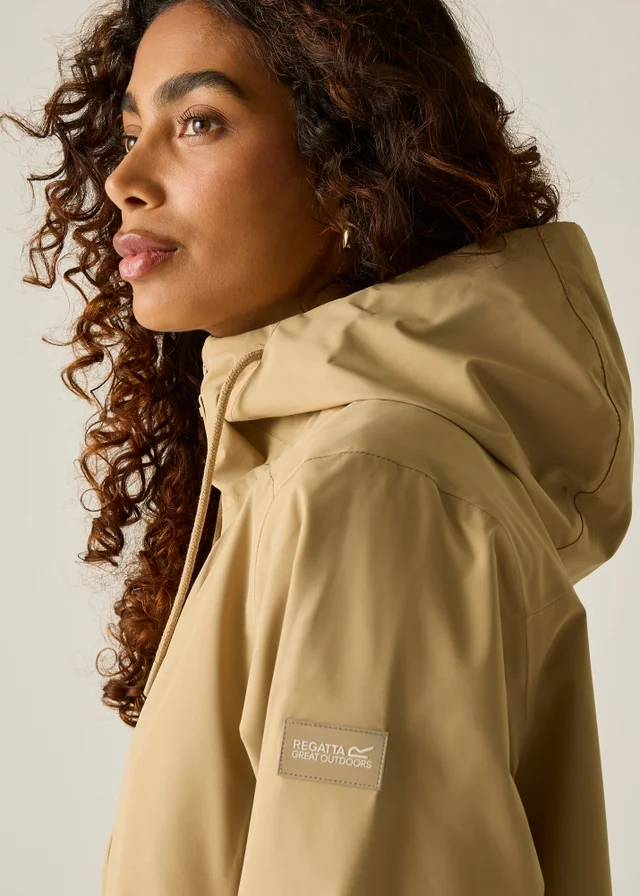 Regatta Beige Brianka Waterproof Jacket