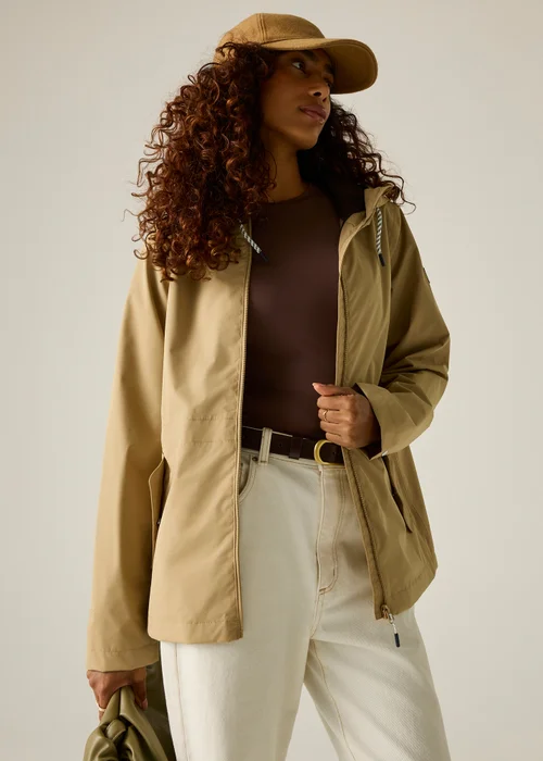 Regatta Beige Bayletta Waterproof Jacket - 12 Image 1