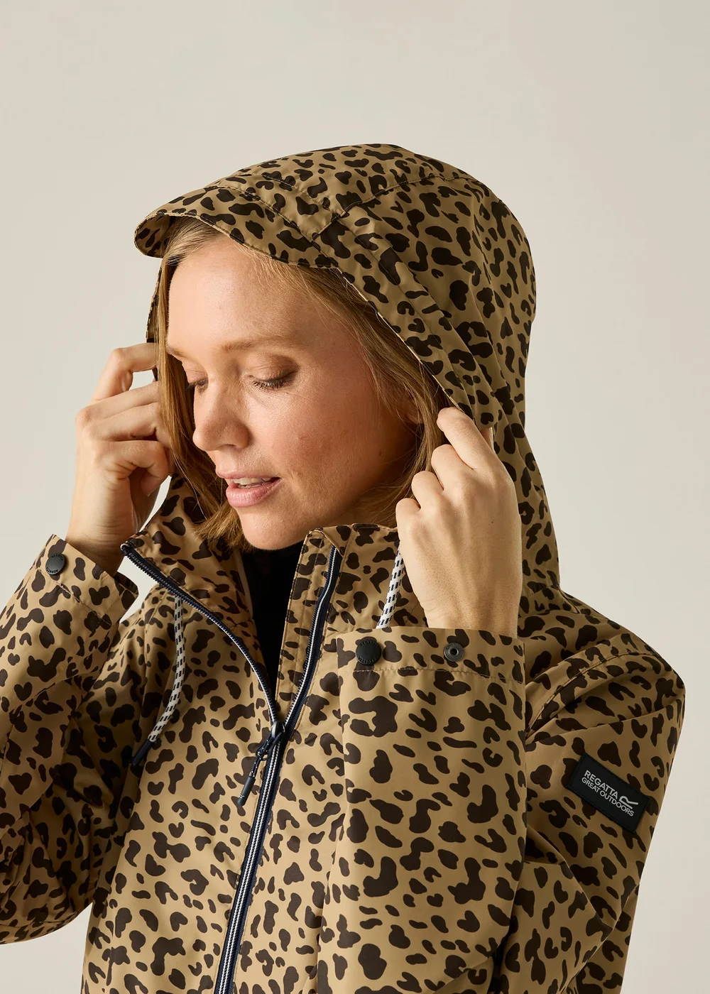 Regatta Leopard Bayletta Waterproof Jacket - 14 Image 6