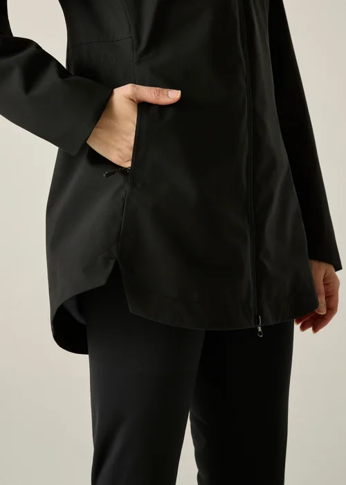 Regatta Black Natalina Waterproof Jacket - 16 Image 5