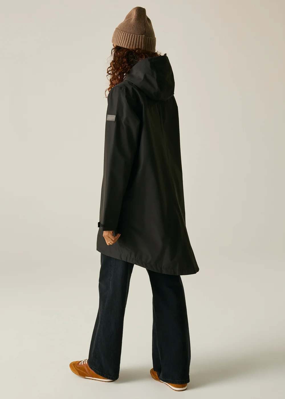 Regatta Black Brianka Waterproof Jacket - 20 Image 3