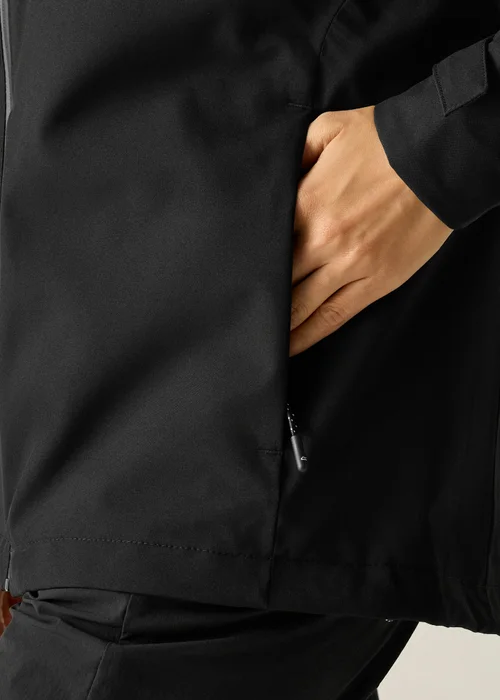 Regatta Black Birchdale II Waterproof Jacket - 20 Image 5