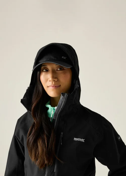 Regatta Black Birchdale II Waterproof Jacket - 20 Image 6