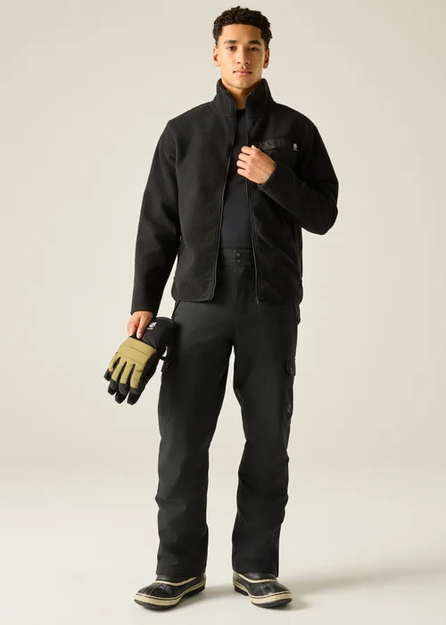 Dare 2B Black Camber Shield Warm Fleece - M Image 3