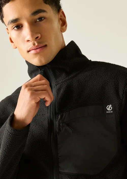 Dare 2B Black Camber Shield Warm Fleece - M Image 4