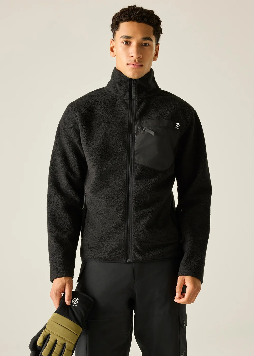 Dare 2B Black Camber Shield Warm Fleece - M Image 1