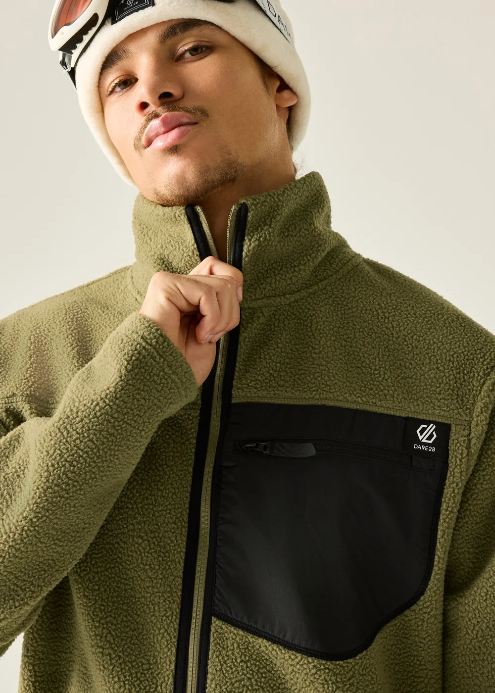Dare 2B Olive Camber Shield Warm Fleece - L Image 6