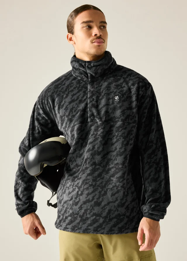 Dare 2B Black Printed Warm Fleece
