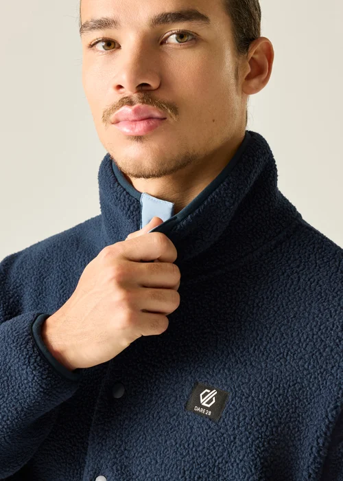 Dare 2B Navy Twin Tip Snap 1/2 Soft Fleece - L Image 5