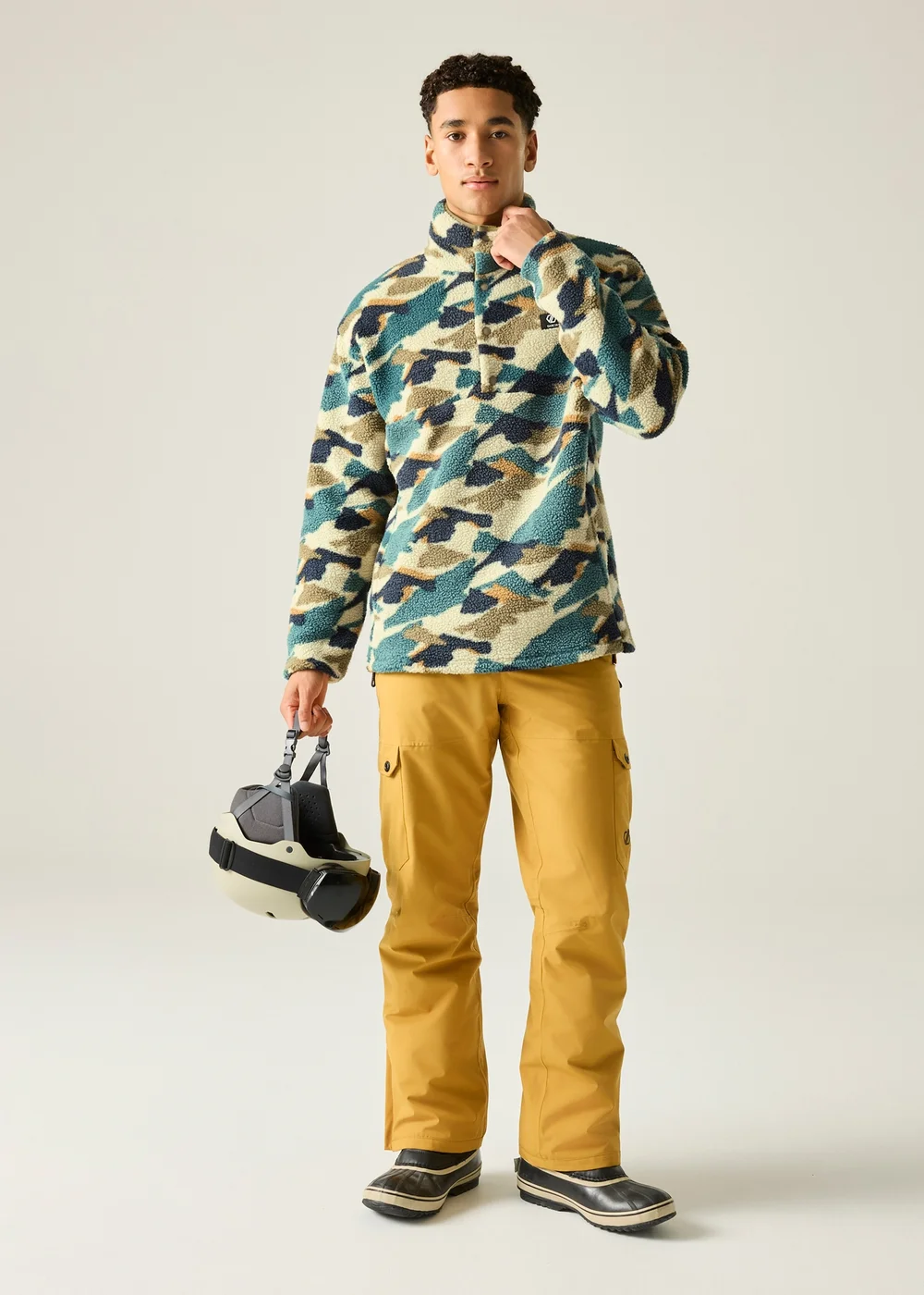 Dare 2B Sea Blue Printed Warm Fleece - XS Image 3