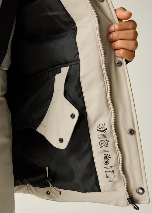 Dare 2B Black/Off White Firn Waterproof Insulated Jacket - L Image 4