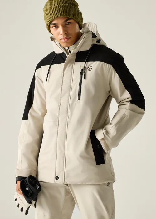 Dare 2B Black/Off White Firn Waterproof Insulated Jacket - L Image 6